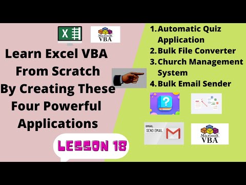 MS Excel VBA Tutorials Lesson 18 - Adding Close, Reset And Update Buttons | Excel User Form
