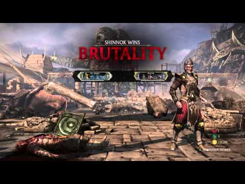 MKX.PS4 | Aris (Shinnok) vs FLET (Scorpion) chapter 2.