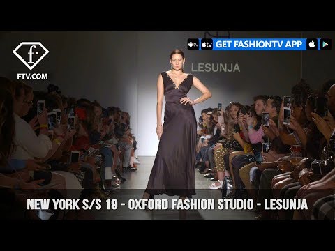 New York Fashion Week Spring/Summer 2019 - Oxford Fashion Studio - Lesunja | FashionTV | FTV