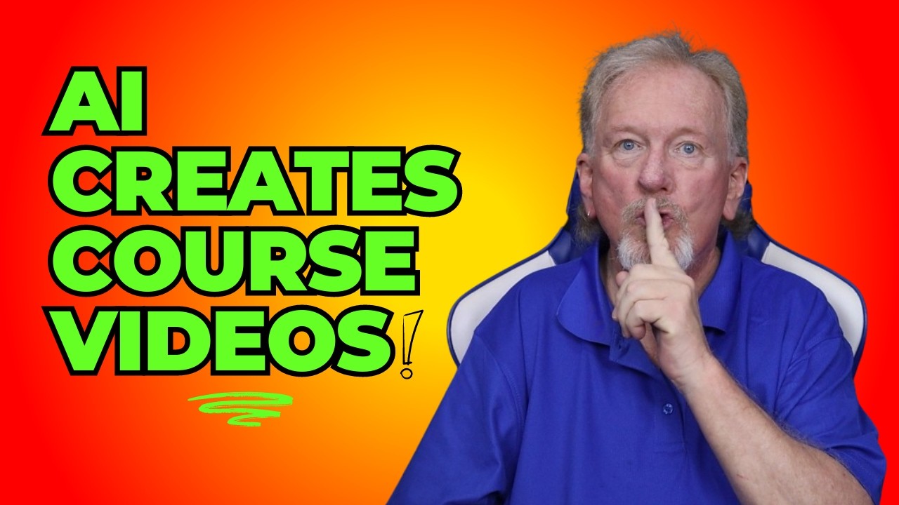AI Course Creation You Need To Know - 3 Easy Steps