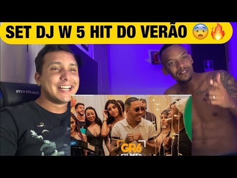REACT 🔥 SET Djay W 5 - MC Vitão Do Savoy, MC Davi, MC Ryan SP, MC Cebezinho e MC Rodolfinho