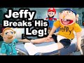 SML Movie: Jeffy Breaks His Leg!
