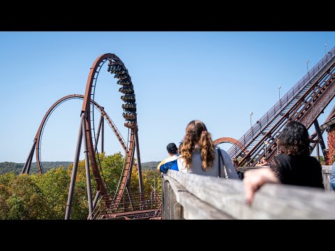 Off-ride footage of a Wildfire train