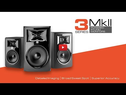 JBL 308P MKII Powered 8-Inch Monitor Bundle (Pair)