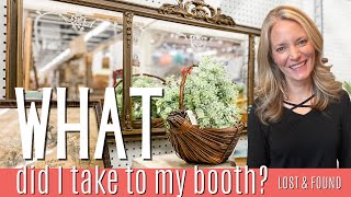 Estate Sale Shopping and NEW Display at my Antique Booth! Thrift Haul and Vintage Decor Styling