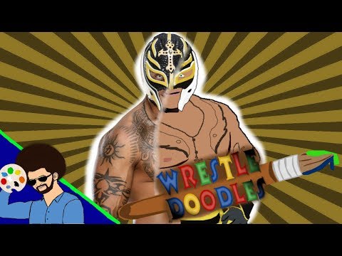How to Draw WWE Rey Mysterio (Wrestle Doodles Episode...