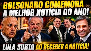 PODE COMEMORAR! BOLSONARO RECEBE A MELHOR NOTÍCIA DO ANO!! LULA FICA FURIOSO COM DECISÃO DE MENDONÇA