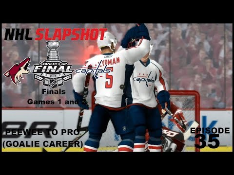 NHL Slapshot (GOALIE CAREER) - Episode 35 | Stanley Cup Final Games 1 and 2