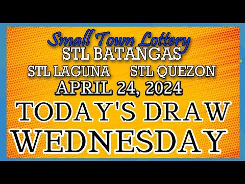 STL BATANGAS, STL LAGUNA, STL QUEZON RESULT TODAY DRAW  APRIL 24, 2024