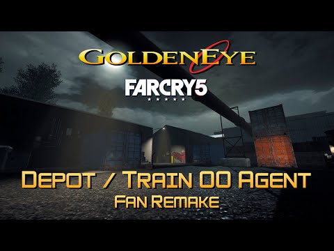 GoldenEye 007 FC5 - Depot  & Train - 00 Agent (Fan Remake)
