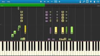 Christopher Cross- Ride Like The Wind - Piano Tutorial - Synthesia Cover