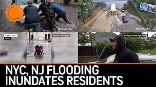 Supercut of NYC Flooding, Resident Reactions | AccuWeather