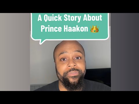 Crown Prince Haakon of Norway, A Story 🙌🏾👑