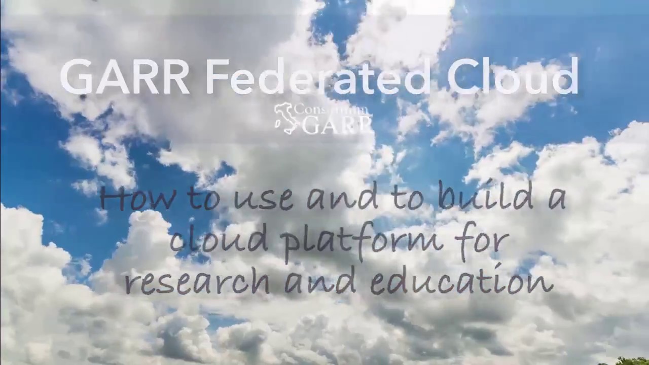 GARR Federated Cloud