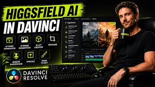 DaVinci Resolve Finally Got AI Superpowers | Higgsfield Plugin Review & Tutorial