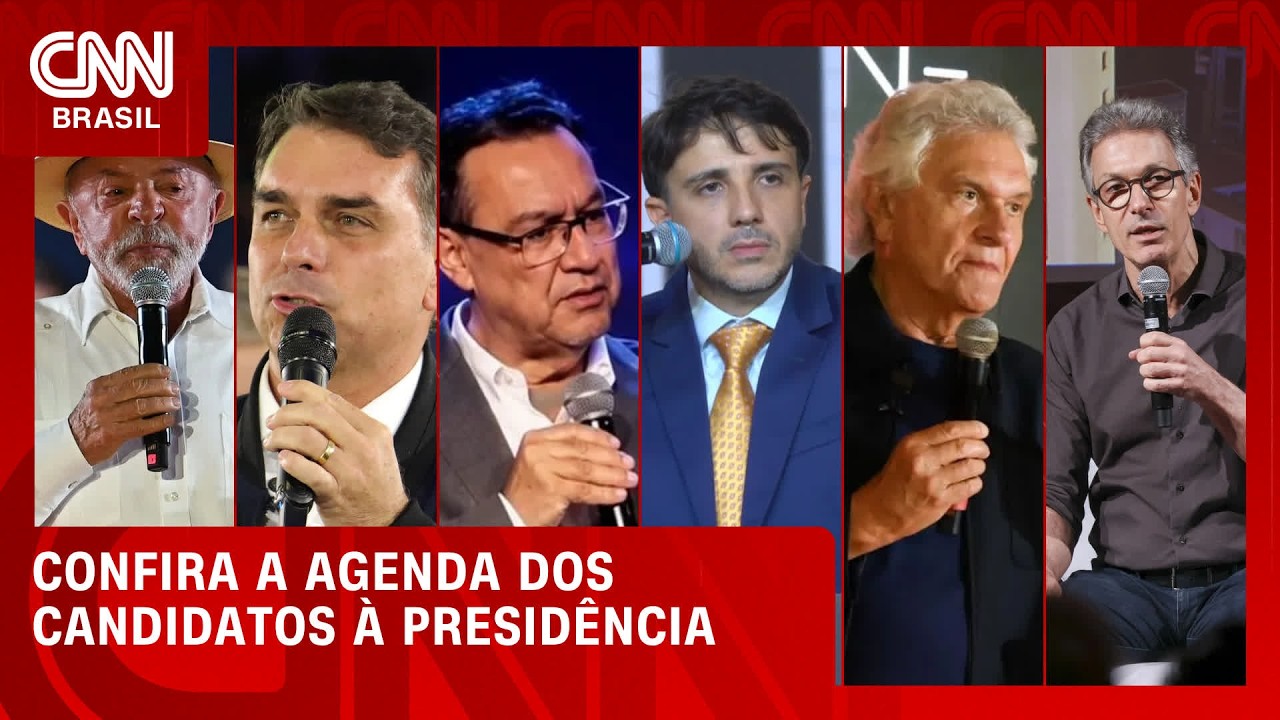 Eleições 2026: confira a agenda dos candidatos à Presidência | CNN AGORA