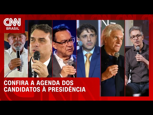 Eleições 2026: confira a agenda dos candidatos à Presidência | CNN AGORA