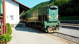 preview picture of video 'General Motors (664-117) Slovenian Railways-Most na Soči'