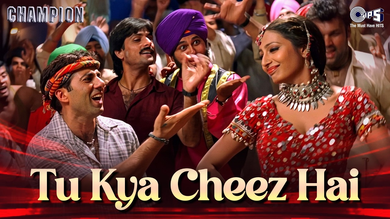 Tu Kya Cheez Hai | Champion | Sunny Deol | Abhijeet Bhattacharya, Kavita Krishnamurthy | Item Song