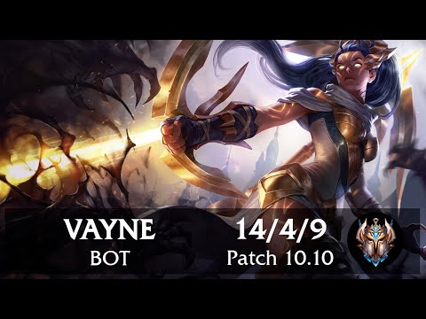 Vayne Bot vs Lucian | Pinoy Challenger Replay Patch 10.10