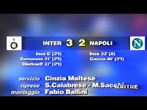 Inter-Napoli 3:2, 1996/97 - Domenica Sportiva