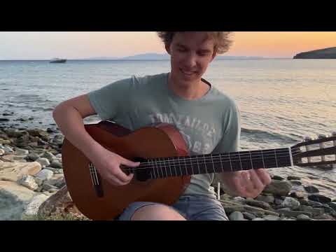 Timotej Kosovinc - The Letter (sunset on the beach) - live