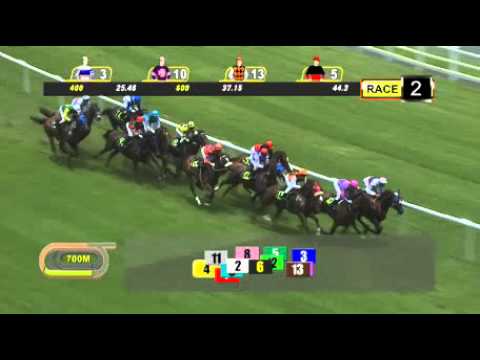 ブラックサンダー　2着　2016.04.10　R02