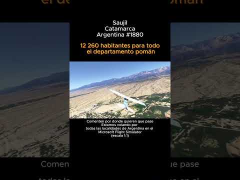 Saujil, Catamarca desde el Microsoft Flight Simulator #saujil #catamarca #argentina #msfs2024