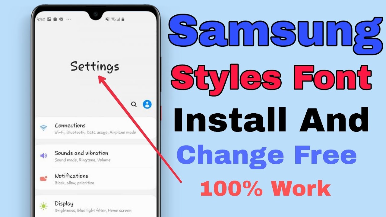 How To Install Any Fonts For Free in Samsung Galaxy A20 / A30 / A50 / A70 / M20 Any Device In Bangla