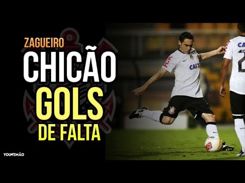 Zagueiro artilheiro CHICÃO! TODOS os gols DE FALTA pelo Corinthians!