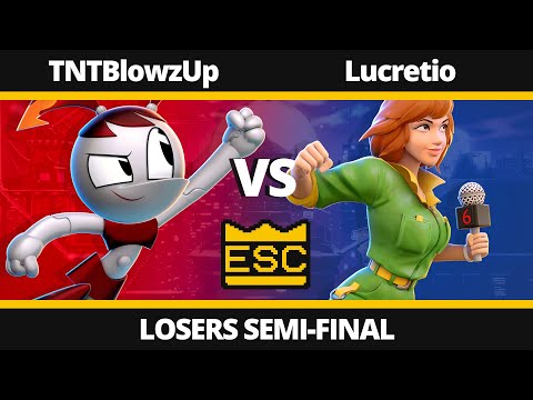 NASB at ESC 28 - Losers Semi-Final - TNTBlowzUp (Jenny) Vs. Lucretio (April O'Neil) - EU Tournament