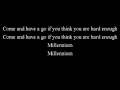 Robbie Williams - Millennium with lyrics on screen