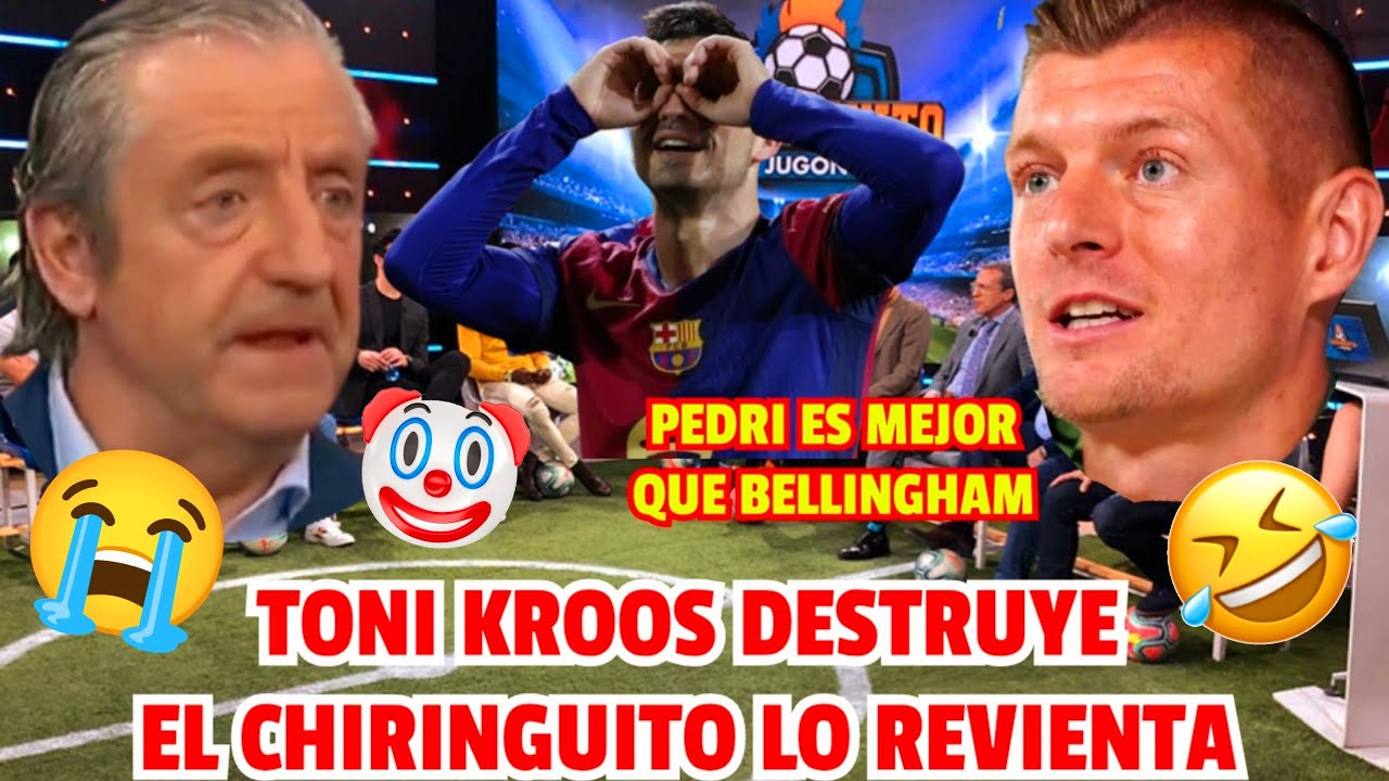 😱😭 TONI KROOS HACE RABIAR AL CHIRINGUITO CON ESTA GRAN VERDAD QUE DIJO SOBRE PEDRI!