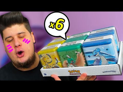 2 Tin Pokémon erano poche, quindi ne ho aperte 6 e ho trovato DI TUTTO!