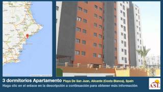preview picture of video '3 dormitorios Apartamento se Vende en Playa De San Juan, Alicante (Costa Blanca), Spain'