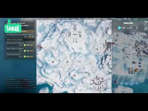 Secret Season 7 Week 5 Battlestar Location Guide (Snowfall Challenges) - Fortnite Battle Royale