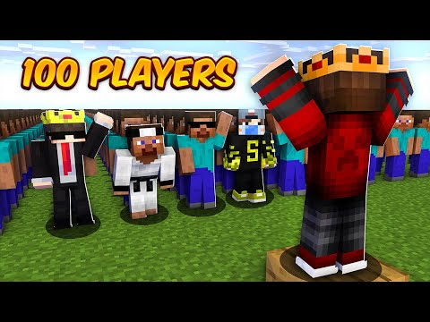 Unbelievable! I Forced 100 to Survive Insane Minecraft Trials!