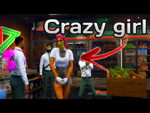 Tamika the craziest girl in GTA RP| Episode 1