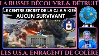 LA RUSSIE DÉCOUVRE & DÉTRUIT LE CENTRE SECRET DE LA C.I.A.  KIEV. AUCUN SURVIVANT.  LES USA ENRAGENT