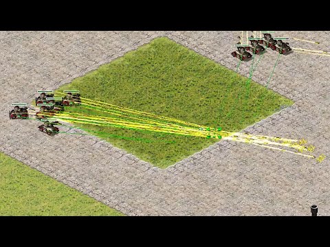 If Gatling Cannon's acceleration won't stop！ -Red Alert2
