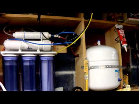 125 Gallon Reef Aquarium Setup 3 RO Unit