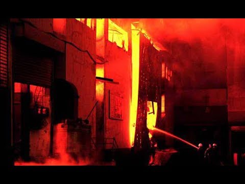 Fire erupts in factory in Karachi