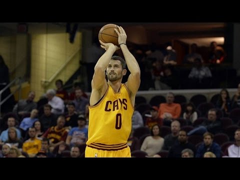 Kevin Love vs Mavericks (25/11/2016) - 27 Pts, 10 Rebs, 8-14 FGM, 7-9 Threes, In 3 Quarters!