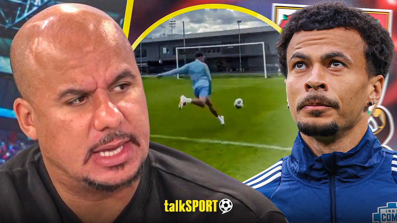 Gabby Agbonlahor EXAMINES Dele Alli TRAINING at Barnet as Dean Brennan REVEALS INSIGHT!