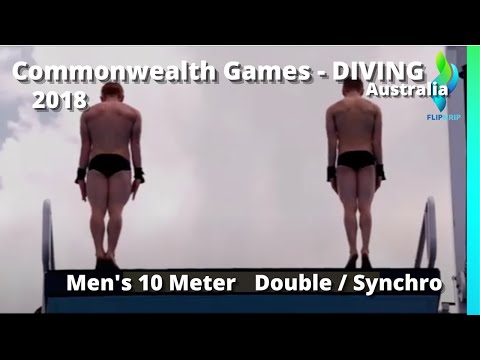 2018 Commonwealth Games Mens 10 Meter Double Synchro Diving