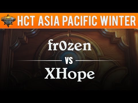 fr0zen vs XHope - HCT Winter Championship 2017:  Group A Deciders Match