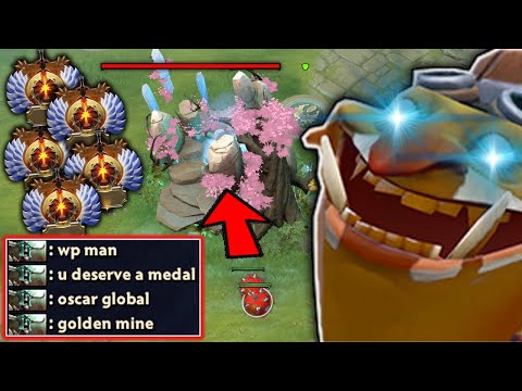 WTF One Shot Throne in Immortal Rank - 200IQ This Techies Deserve a Medal