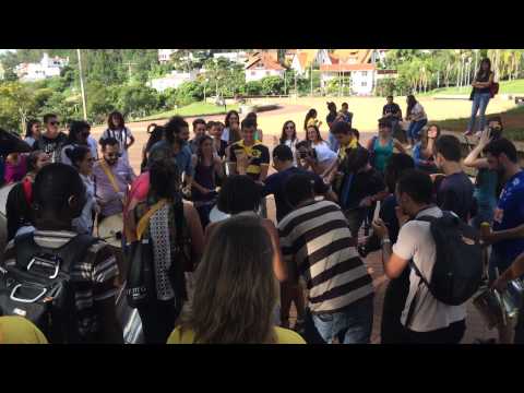 Semana do Estudantes Intercambista 2015/1 com part. Bateria Engrenada da UFMG
