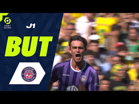 But Rasmus Schmidt NICOLAISEN (90' +1 - TFC) FC NANTES - TOULOUSE FC (1-2) 23/24