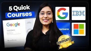 Top 5 Courses With Certificates | Get Hired in 2026